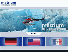 Tablet Screenshot of matrium.net
